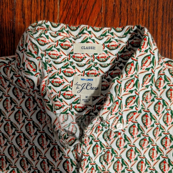 J. Crew Linen Shirt - Picture 2 of 5